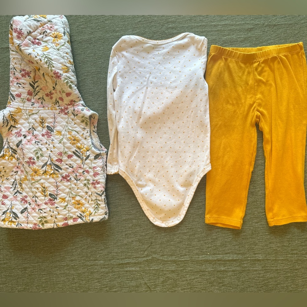 Carter's Garment with Yellow Edge